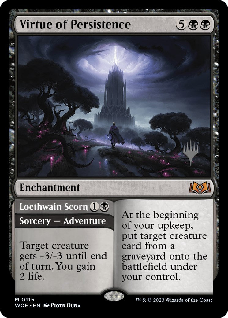 Virtue of Persistence [Wilds of Eldraine Promo Pack]