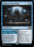 Virtue of Knowledge // Vantress Visions [Wilds of Eldraine Promo Pack]