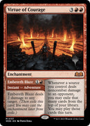 Virtue of Courage //Embereth Blaze [Wilds of Eldraine Promo Pack]