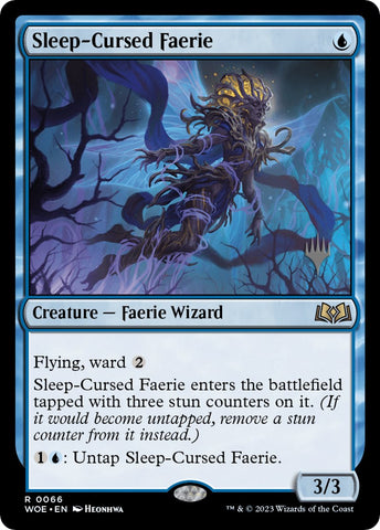 Sleep-Cursed Faerie [Wilds of Eldraine Promo Pack]