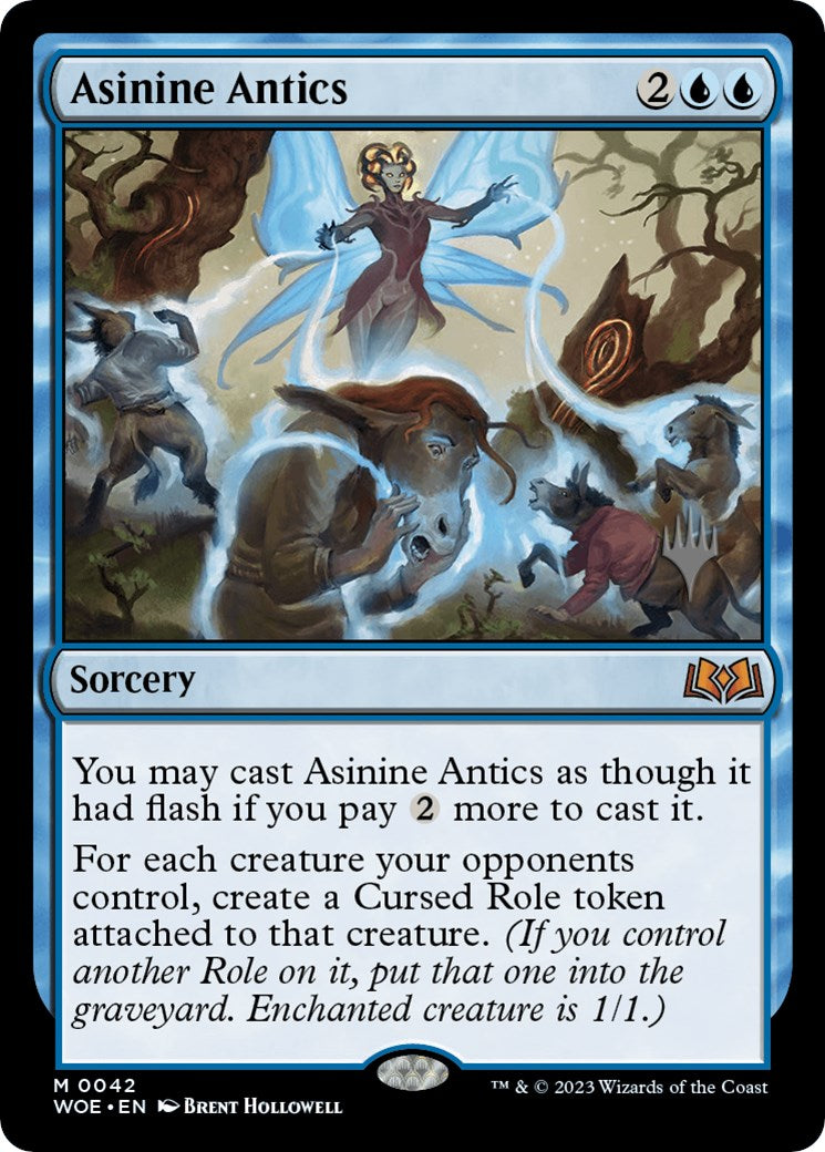 Asinine Antics [Wilds of Eldraine Promo Pack]