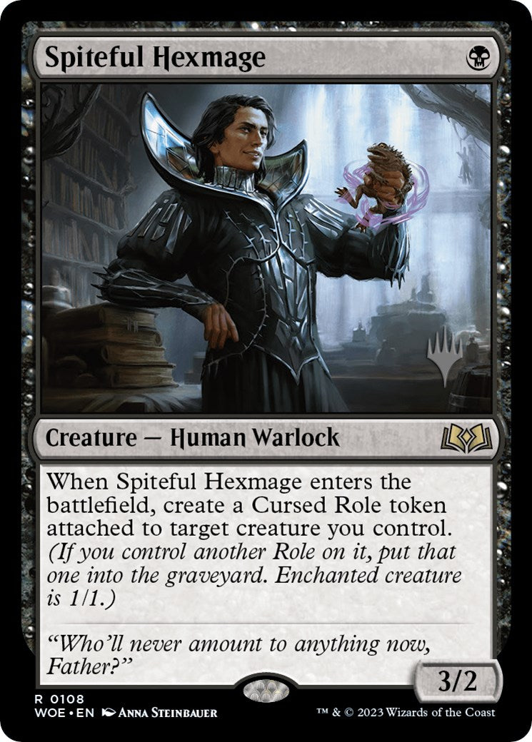 Spiteful Hexmage [Wilds of Eldraine Promo Pack]
