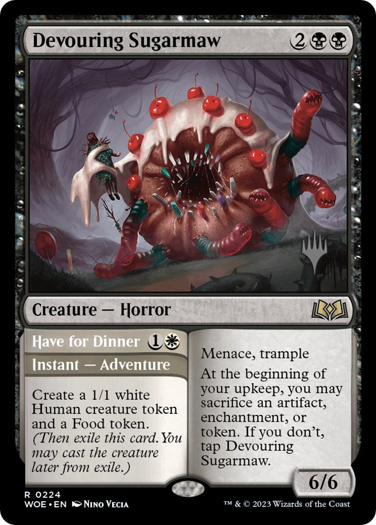 Devouring Sugarmaw // Have for Dinner[Wilds of Eldraine Promo Pack]