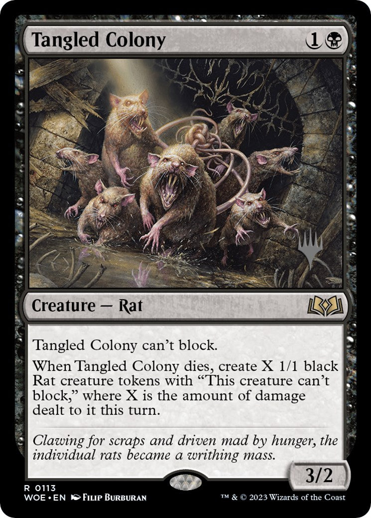 Tangled Colony [Wilds of Eldraine Promo Pack]