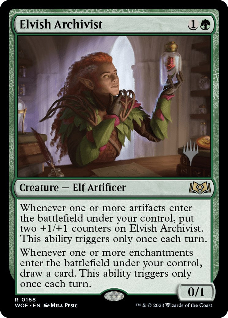 Elvish Archivist [Wilds of Eldraine Promo Pack]
