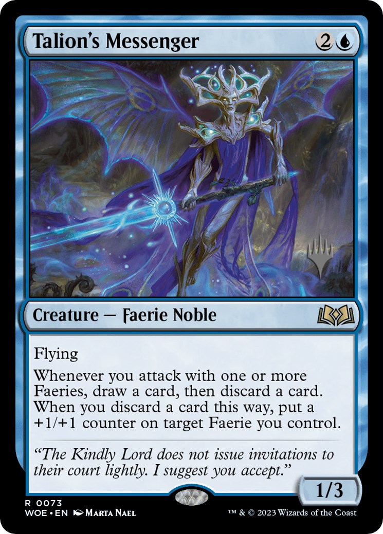 Talion's Messenger [Wilds of Eldraine Promo Pack]