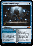 Virtue of Knowledge // Vantress Visions [Wilds of Eldraine Promo Pack]