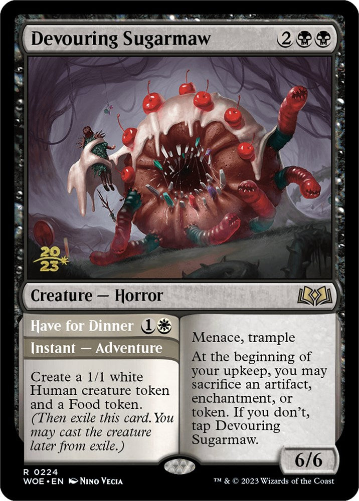 Devouring Sugarmaw // Have for Dinner[Wilds of Eldraine Promo Pack]