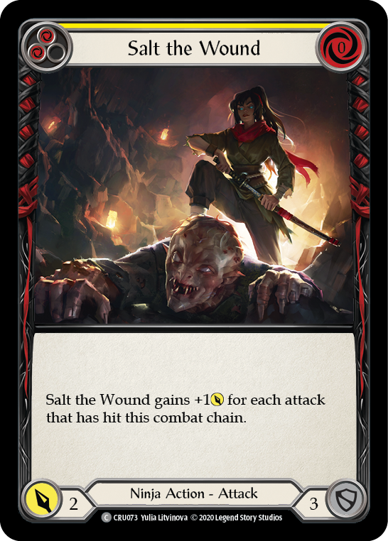 Salt the Wound [CRU073] (Crucible of War) 1st Edition Normal