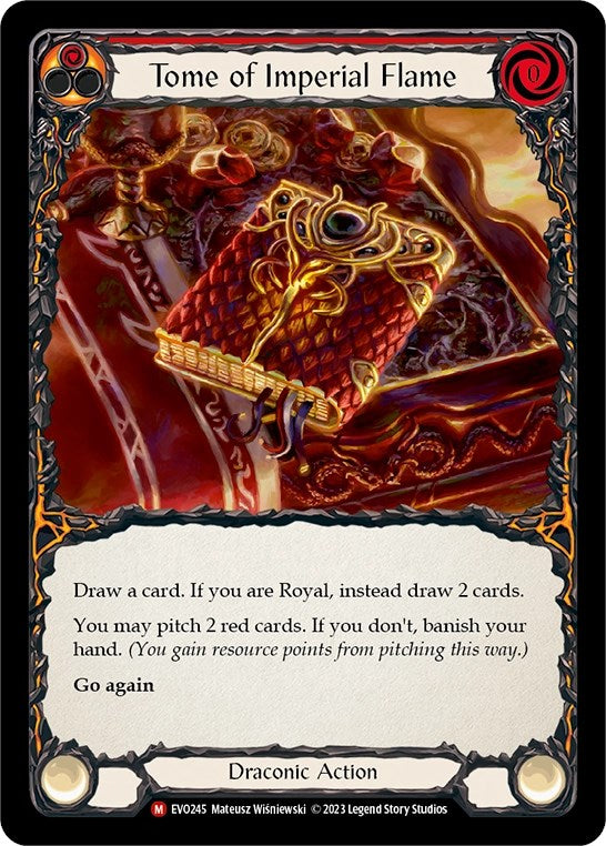 Tome of Imperial Flame [EVO245] (Bright Lights) Rainbow Foil