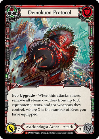 Demolition Protocol [EVO057] (Bright Lights) Rainbow Foil