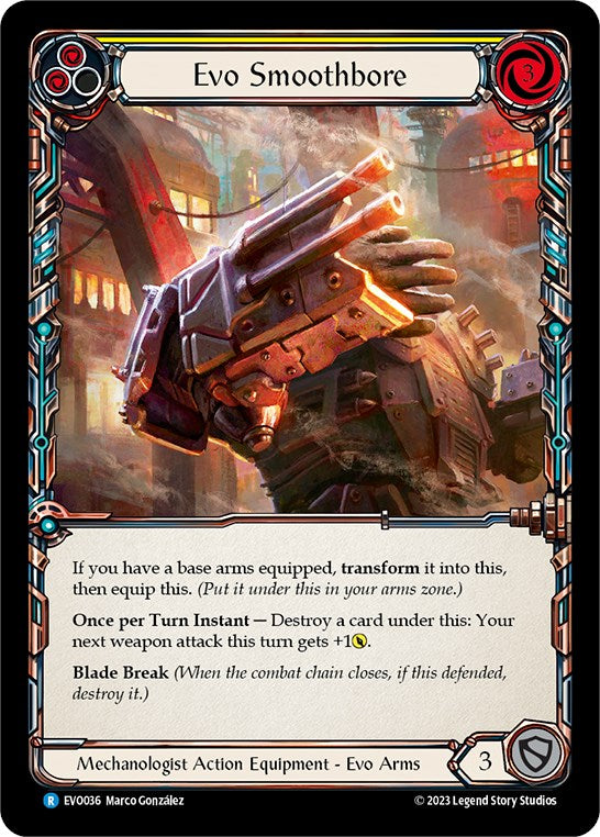 Evo Smoothbore [EVO036] (Bright Lights) Cold Foil