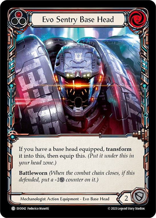 Evo Sentry Base Head [EVO042] (Bright Lights) Cold Foil