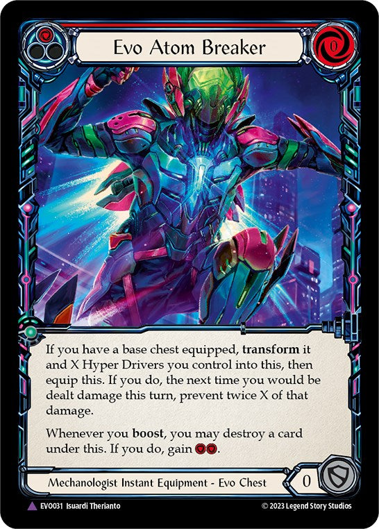 Evo Atom Breaker (Marvel) [EVO031] (Bright Lights) Cold Foil