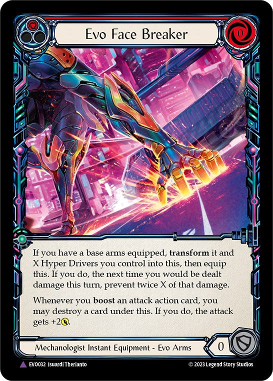 Evo Face Breaker (Marvel) [EVO032] (Bright Lights) Cold Foil
