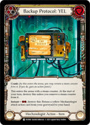 Backup Protocol: YEL [EVO082] (Bright Lights) Rainbow Foil