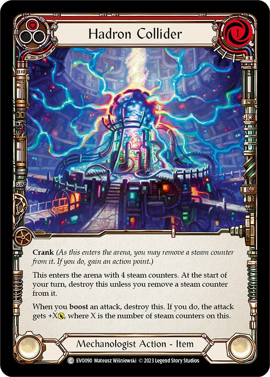 Hadron Collider (Red) [EVO090] (Bright Lights) Rainbow Foil