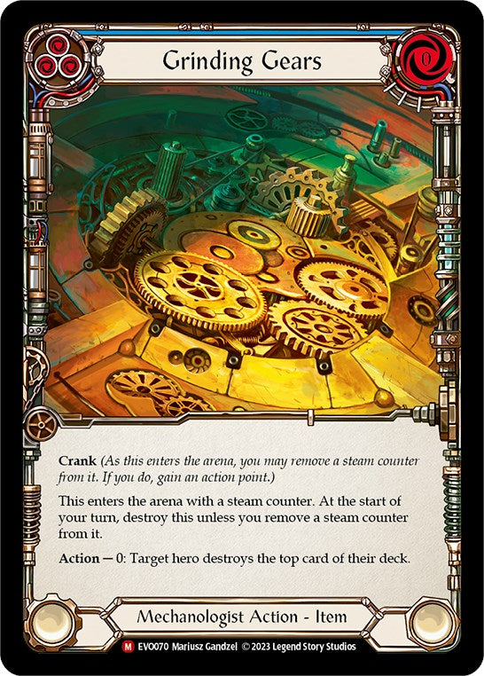 Grinding Gears [EVO070] (Bright Lights) Rainbow Foil
