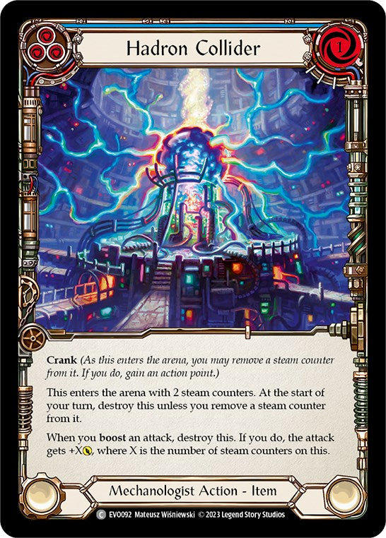 Hadron Collider (Blue) [EVO092] (Bright Lights) Rainbow Foil