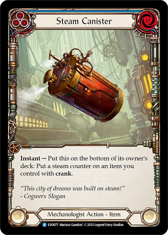 Steam Canister [EVO077] (Bright Lights) Rainbow Foil