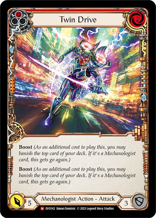 Twin Drive [EVO142] (Bright Lights) Rainbow Foil