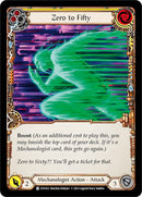 Zero to Fifty (Yellow) [EVO163] (Bright Lights) Rainbow Foil