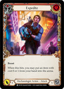 Expedite (Red) [EVO198] (Bright Lights) Rainbow Foil