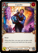 Expedite (Blue) [EVO200] (Bright Lights) Rainbow Foil