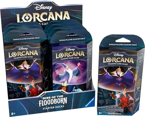 Disney Lorcana: Rise of the Floodborn Starter Deck Display