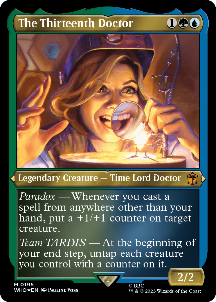 (Thick Stock Display Commander) The Thirteenth Doctor [Doctor Who]