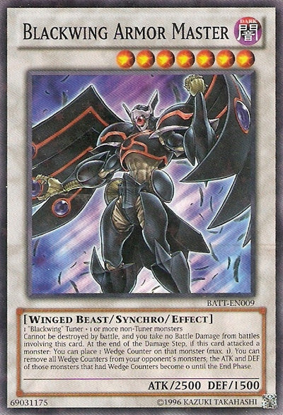 Blackwing Armor Master [BATT-EN009] (Promo) Starfoil Rare