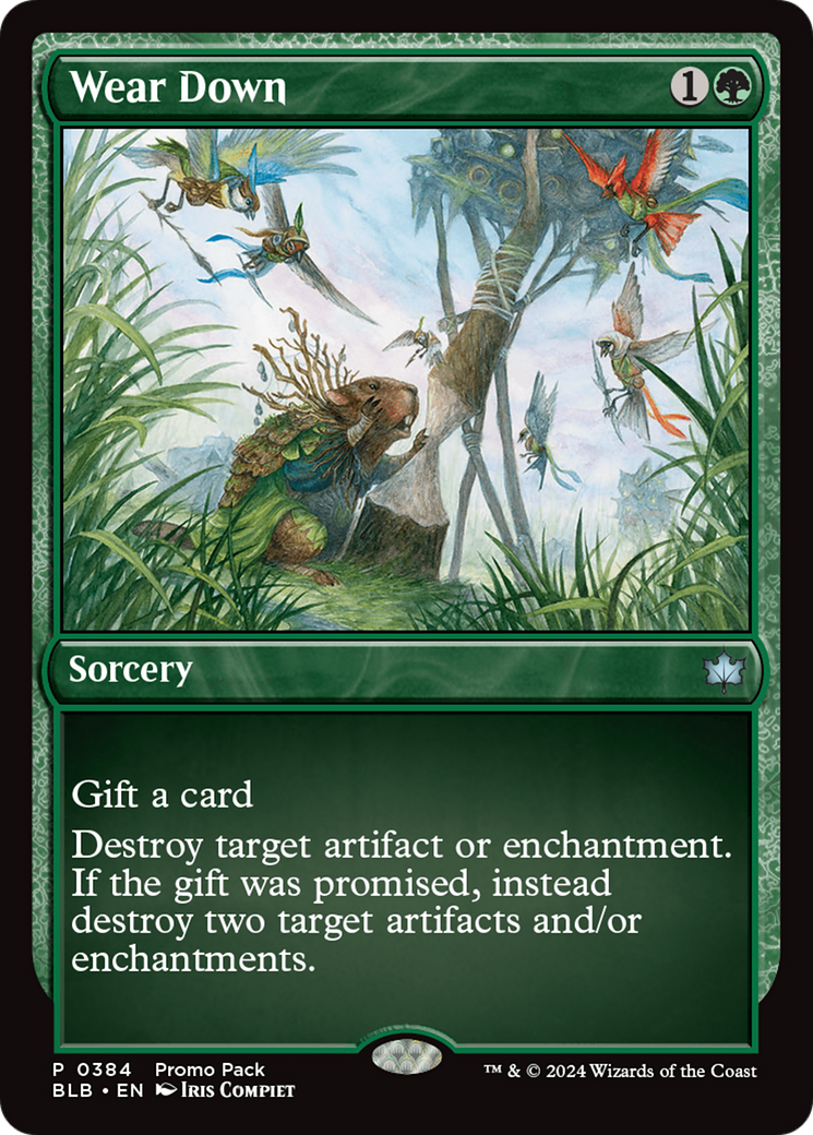 Wear Down [Bloomburrow Promo Pack]