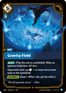 front of card Gravity Field [Radiance] 062/167
