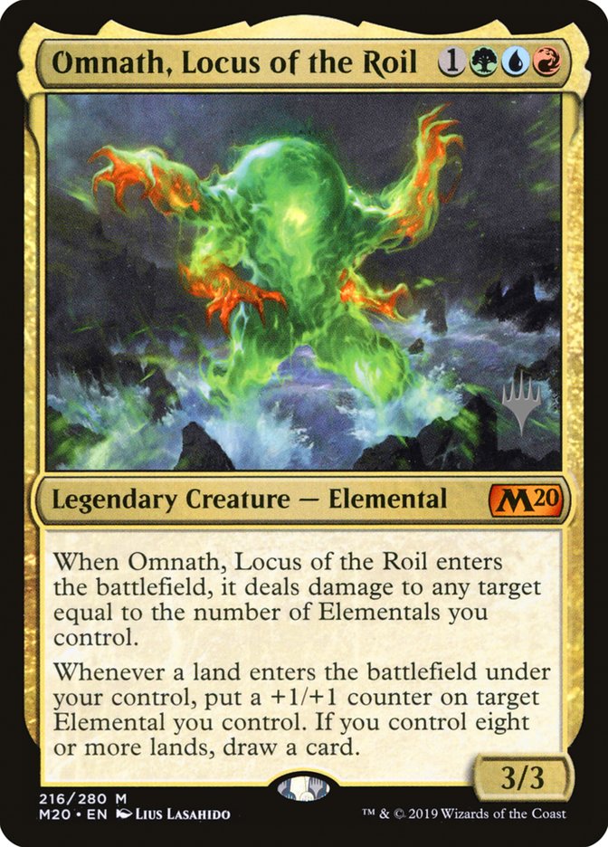 Omnath, Locus of the Roil (Promo Pack) [Core Set 2020 Promo Pack]