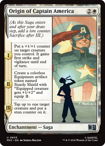 Origin of Captain America [Marvel Super Heroes Commander]