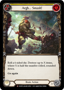 Argh... Smash! [U-CRU009] (Crucible of War Unlimited) Unlimited Rainbow Foil