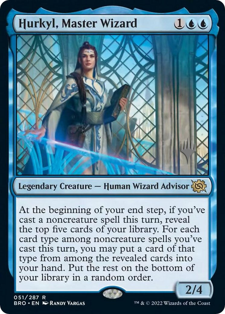 Hurkyl, Master Wizard (Promo Pack) [The Brothers' War Promo Pack]