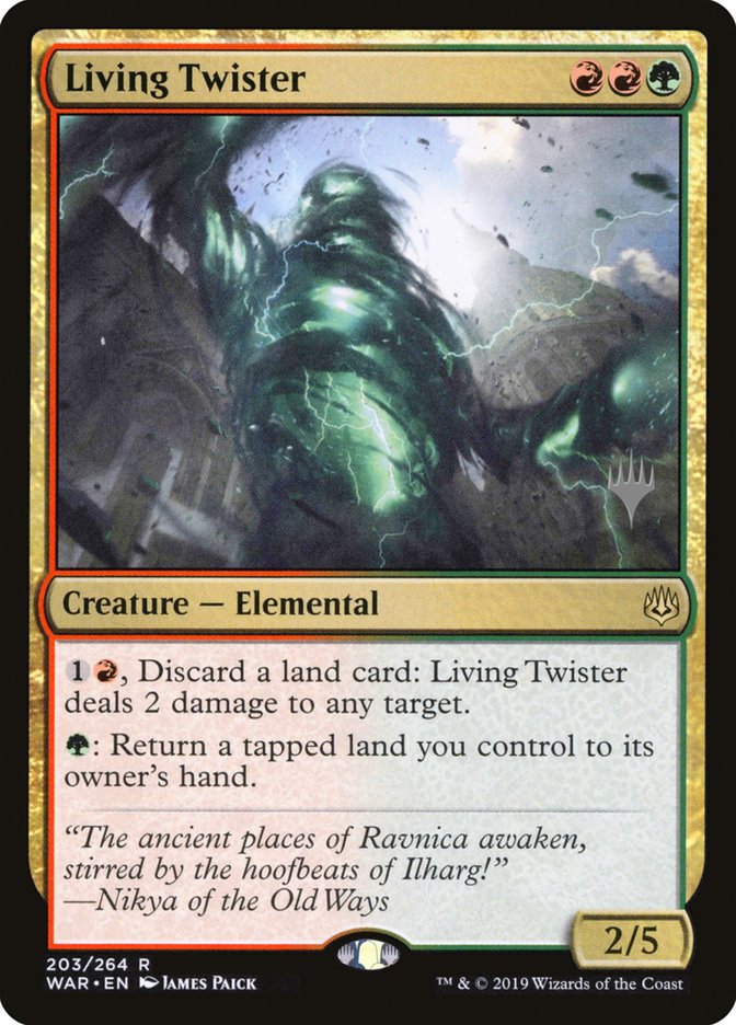 Living Twister (Promo Pack) [War of the Spark Promo Pack]