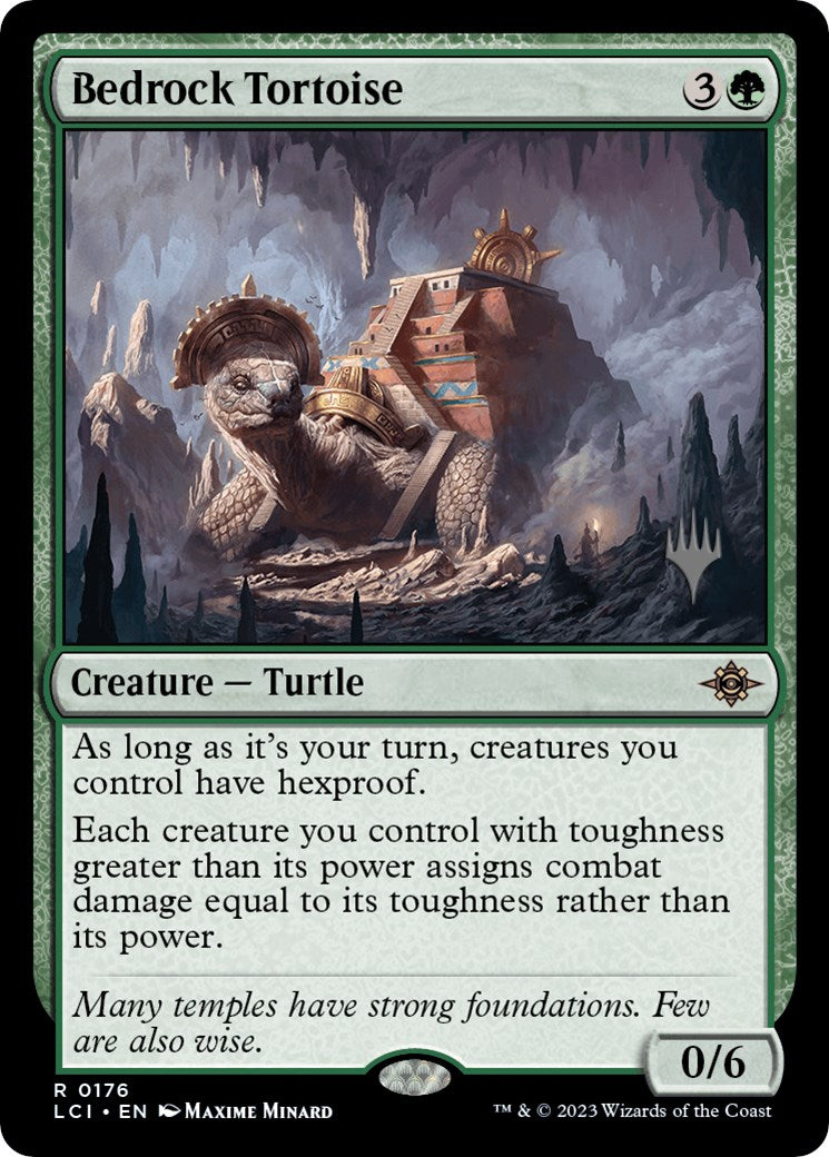 Bedrock Tortoise (Promo Pack) [The Lost Caverns of Ixalan Promo Pack]