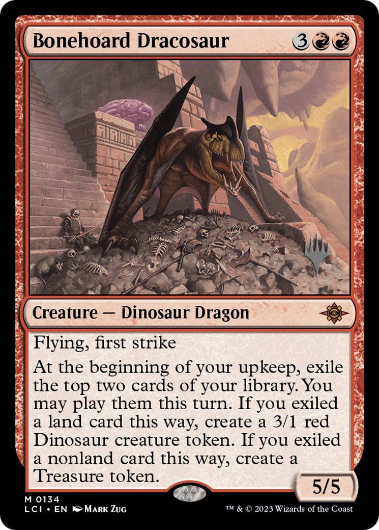 Bonehoard Dracosaur (Promo Pack) [The Lost Caverns of Ixalan Promo Pack]