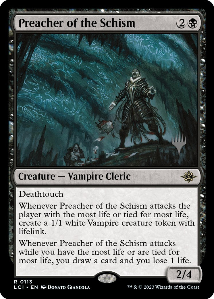 Preacher of the Schism (Promo Pack) [The Lost Caverns of Ixalan Promo Pack]