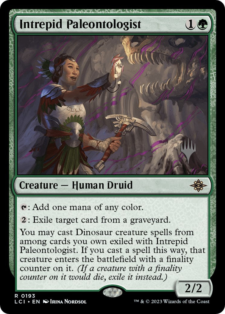 Intrepid Paleontologist (Promo Pack) [The Lost Caverns of Ixalan Promo Pack]