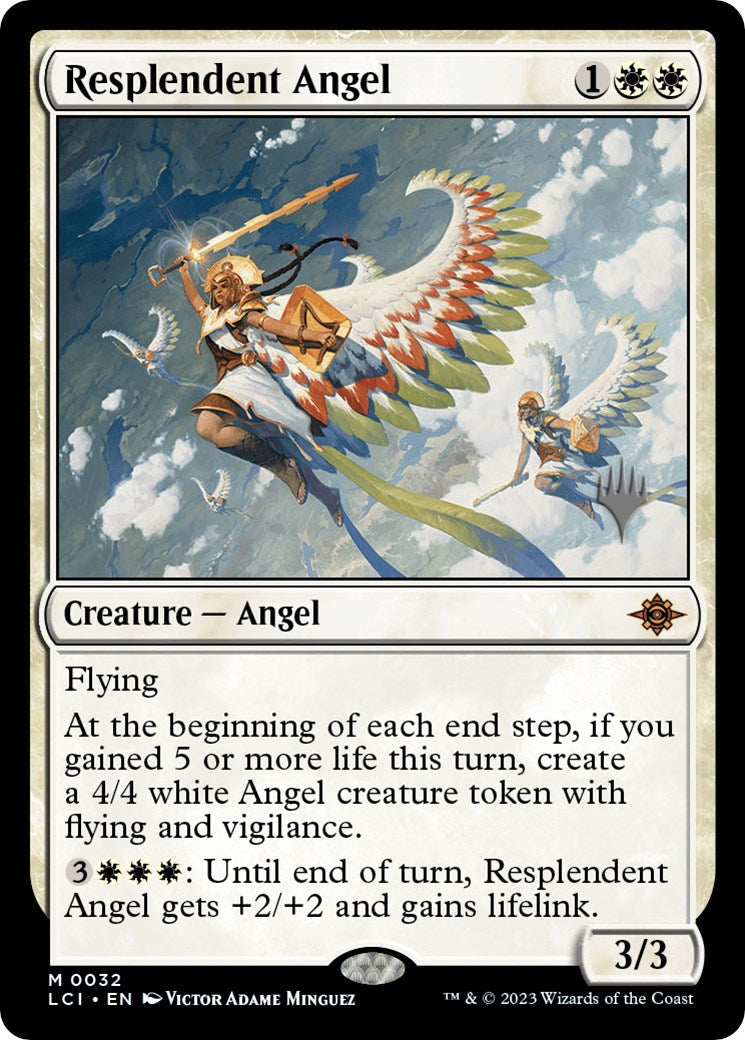Resplendent Angel (Promo Pack) [The Lost Caverns of Ixalan Promo Pack]