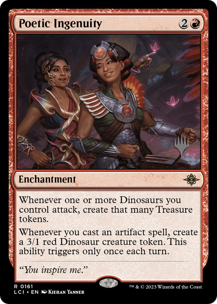 Poetic Ingenuity (Promo Pack) [The Lost Caverns of Ixalan Promo Pack]