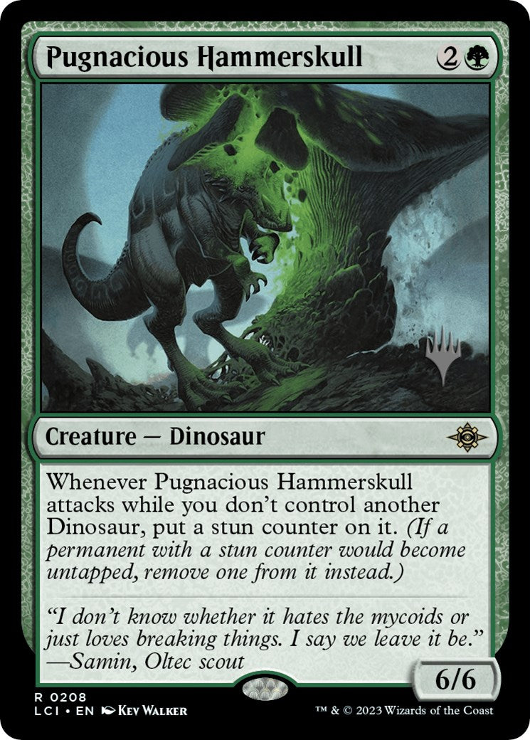 Pugnacious Hammerskull (Promo Pack) [The Lost Caverns of Ixalan Promo Pack]
