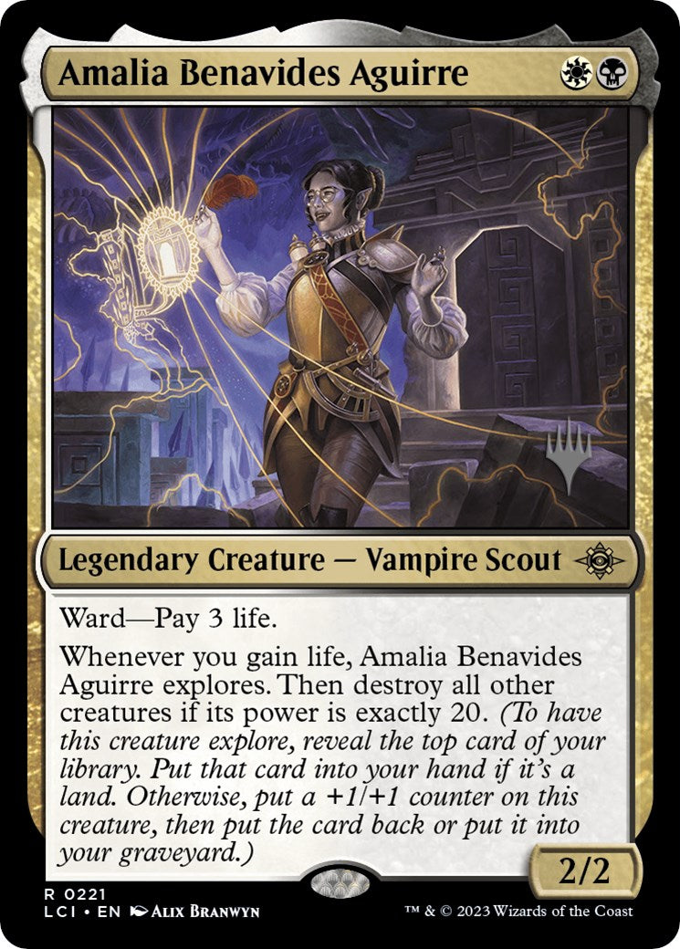 Amalia Benavides Aguirre (Promo Pack) [The Lost Caverns of Ixalan Promo Pack]