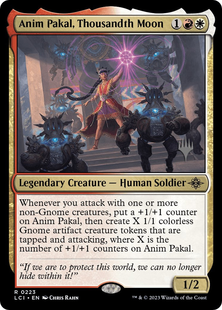 Anim Pakal, Thousandth Moon (Promo Pack) [The Lost Caverns of Ixalan Promo Pack]