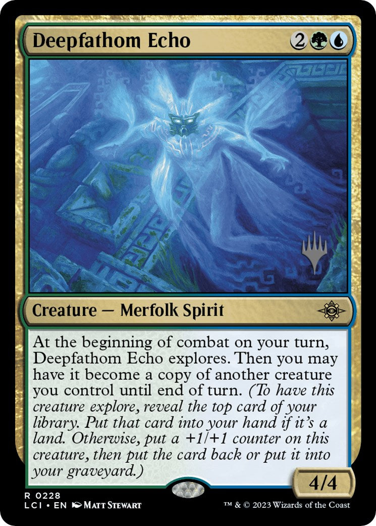 Deepfathom Echo (Promo Pack) [The Lost Caverns of Ixalan Promo Pack]
