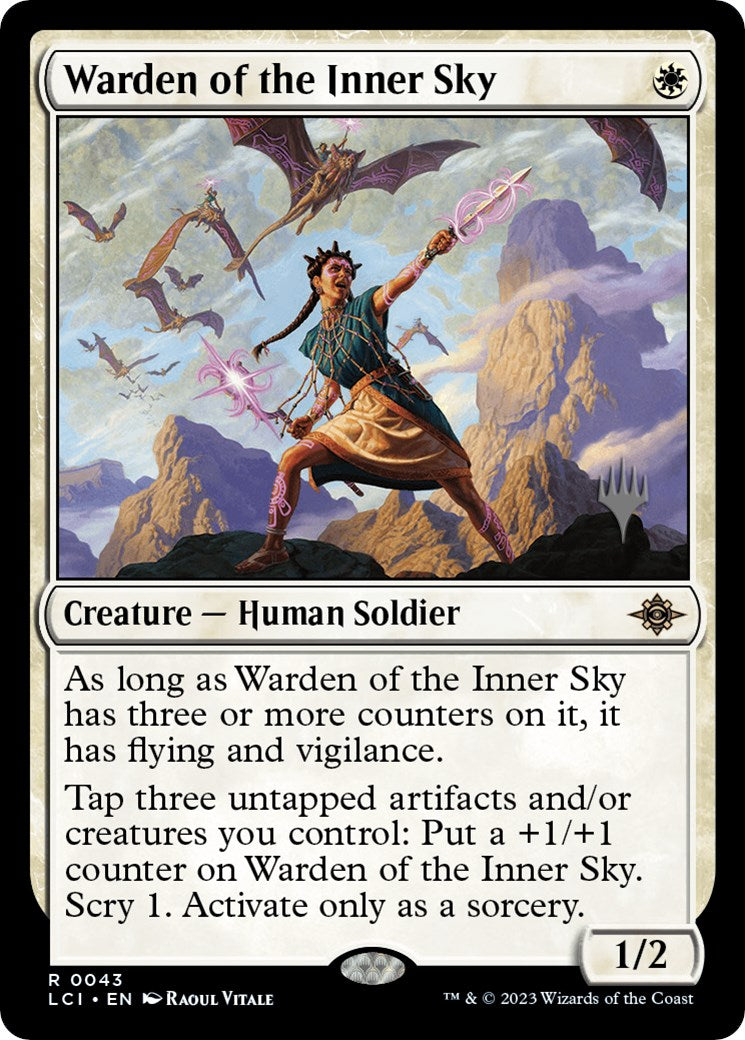 Warden of the Inner Sky (Promo Pack) [The Lost Caverns of Ixalan Promo Pack]