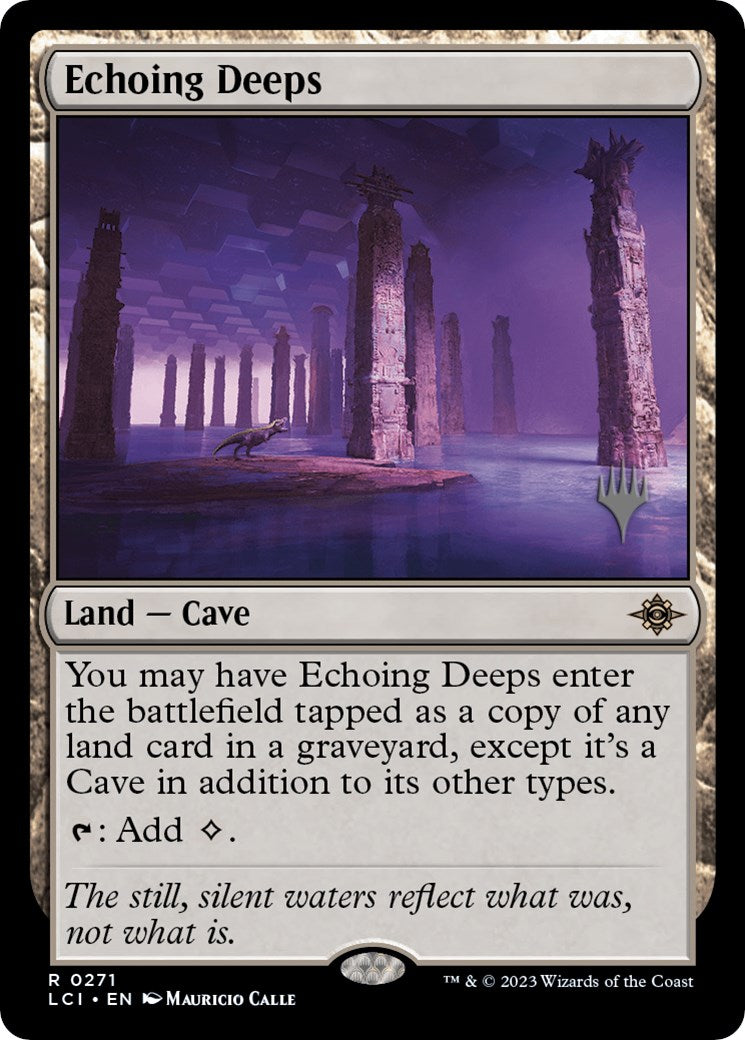Echoing Deeps (Promo Pack) [The Lost Caverns of Ixalan Promo Pack]